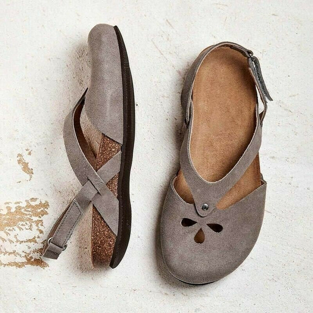 Damen Orthopädische Sandalen mit Fußbett