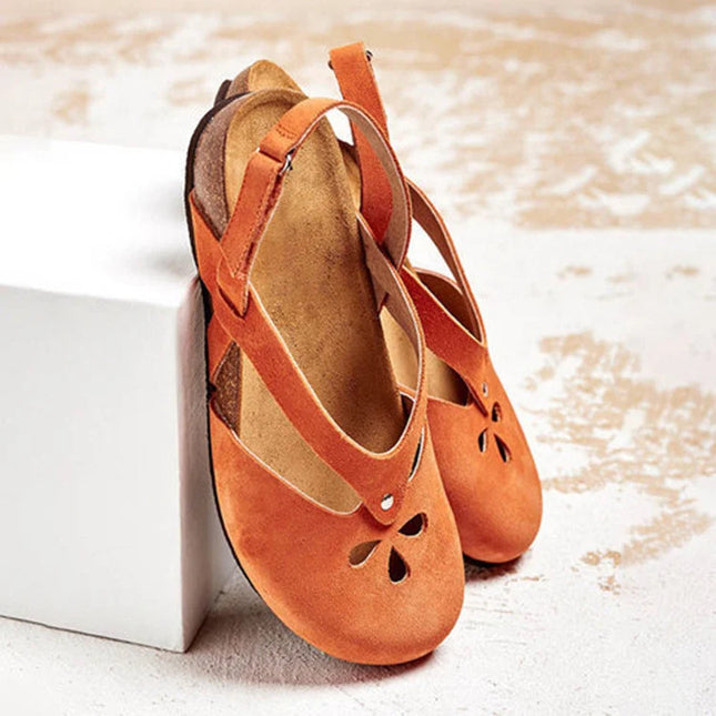 Damen Orthopädische Sandalen mit Fußbett