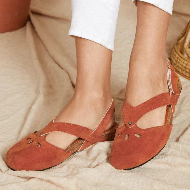 Damen Orthopädische Sandalen mit Fußbett