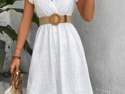 Kleid mit Flügelärmeln