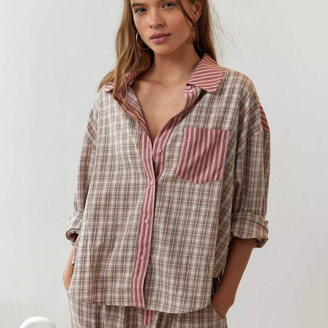 Lockeres Pyjama-Set für Frauen