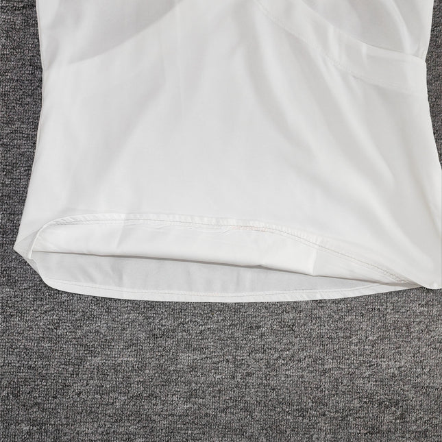 Elegantes ärmelloses einfarbiges Top