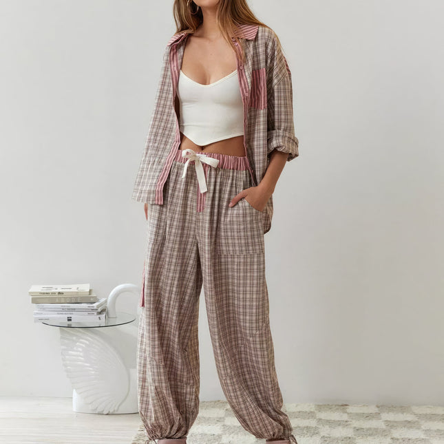 Lockeres Pyjama-Set für Frauen
