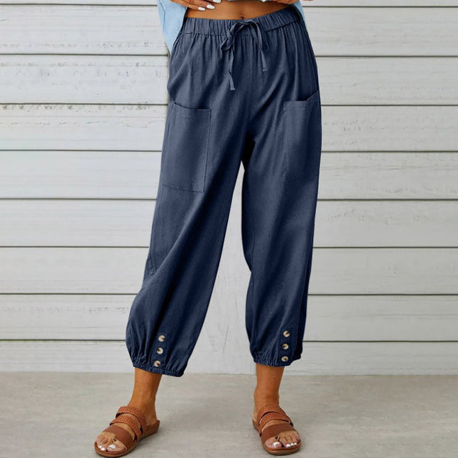 Hose mit weitem Bein