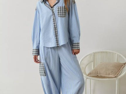 Lockeres Pyjama-Set für Frauen