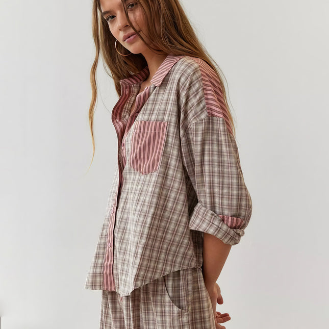Lockeres Pyjama-Set für Frauen