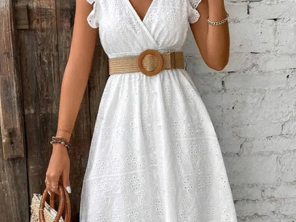 Kleid mit Flügelärmeln