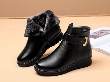 Echte Leder-Orthopädische Stiefel für Komfortable Unterstützung