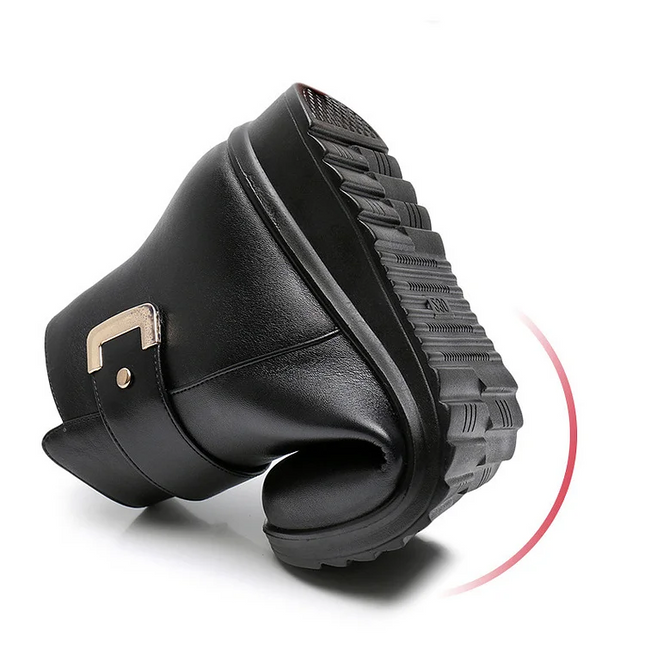 Echte Leder-Orthopädische Stiefel für Komfortable Unterstützung