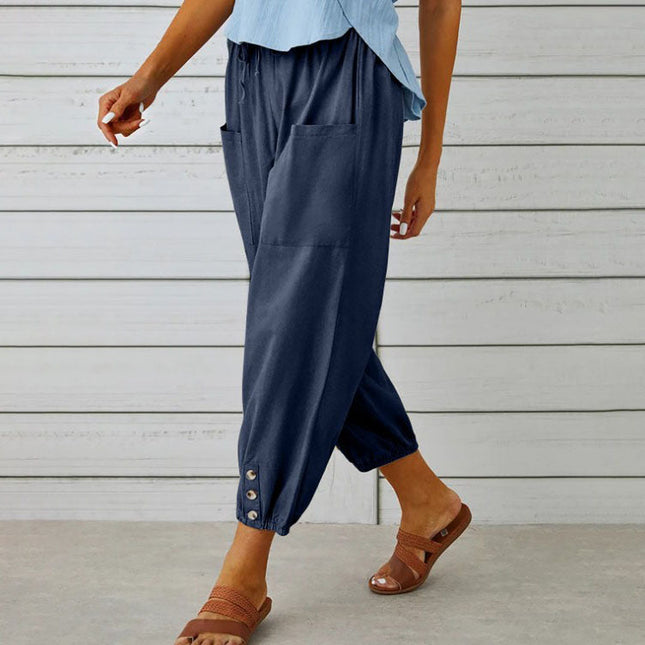 Hose mit weitem Bein