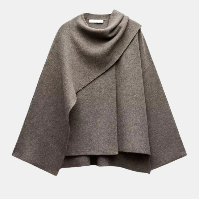 Gemütlicher schicker Strickpullover für Damen