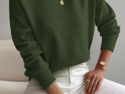 Gemütlicher eleganter Rollkragenpullover