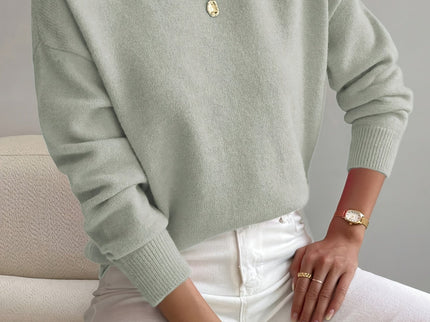 Gemütlicher eleganter Rollkragenpullover