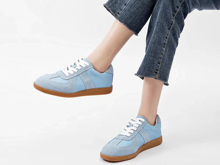Damen Leder Sneaker Casual