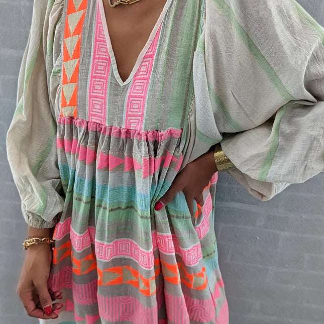 Buntes Sommerkleid