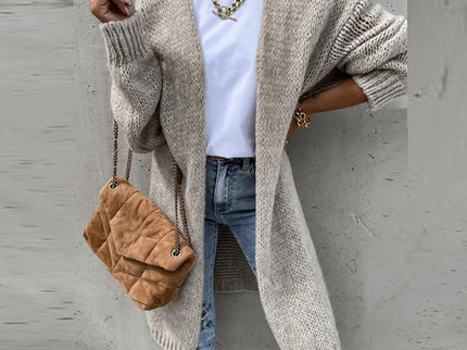 Klassische Strickjacke