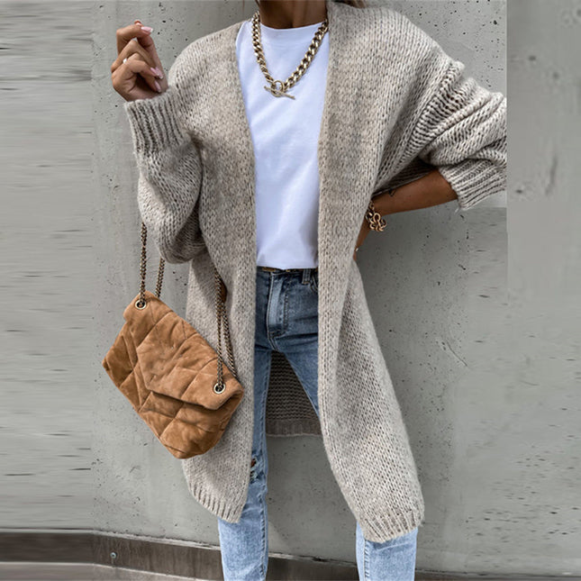 Klassische Strickjacke