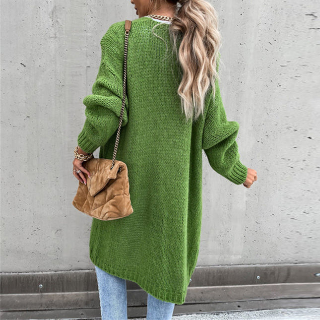 Klassische Strickjacke