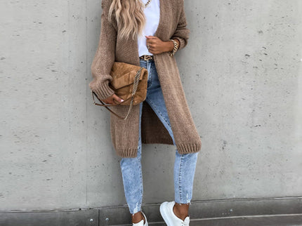 Klassische Strickjacke