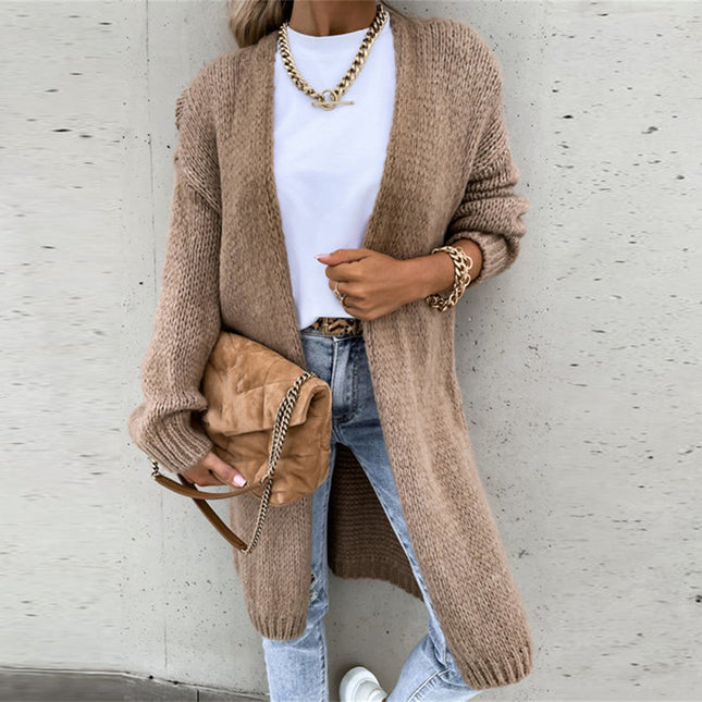 Klassische Strickjacke
