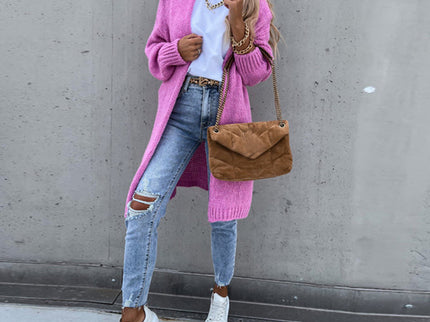 Klassische Strickjacke