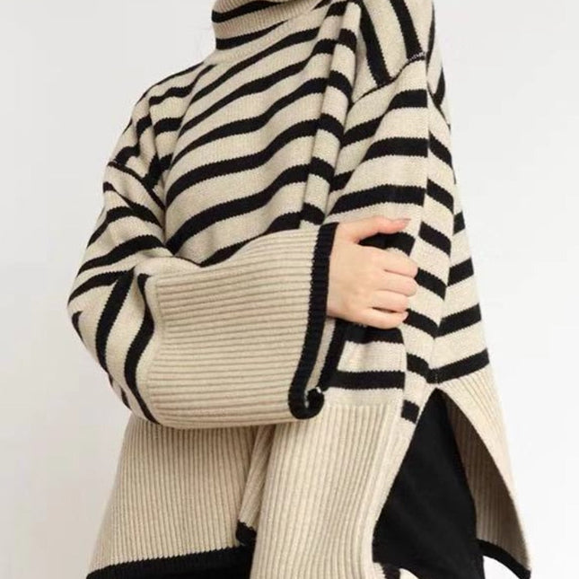 Gestreifter Pullover