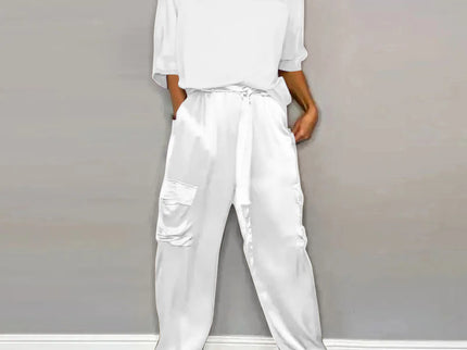 Satin Zweiteiliges Lounge Set