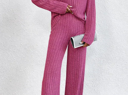 Strickhose und Rollkragenpullover für Frauen