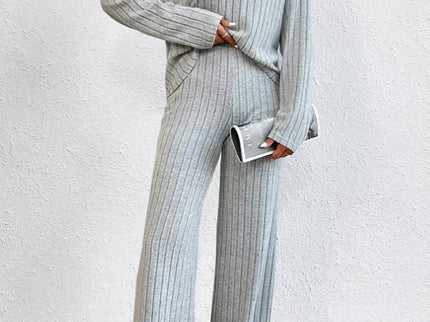 Strickhose und Rollkragenpullover für Frauen
