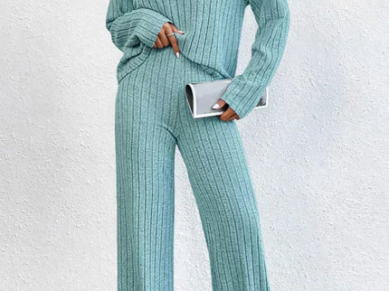 Strickhose und Rollkragenpullover für Frauen