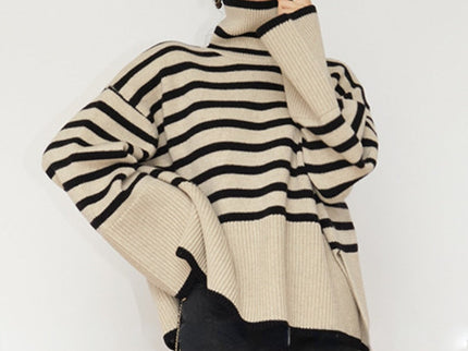 Gestreifter Pullover
