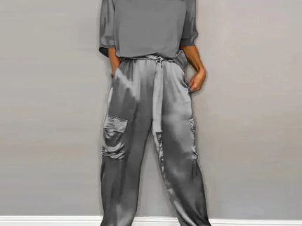 Satin Zweiteiliges Lounge Set