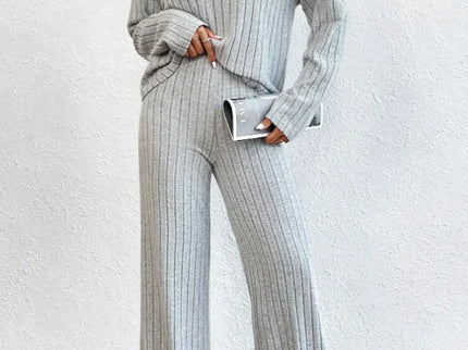 Strickhose und Rollkragenpullover für Frauen
