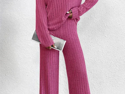 Strickhose und Rollkragenpullover für Frauen