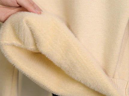 Alpaka-Pullover mit Rollkragen