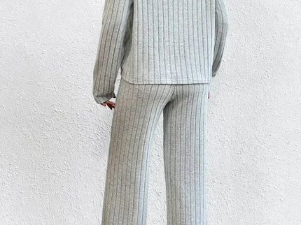 Strickhose und Rollkragenpullover für Frauen