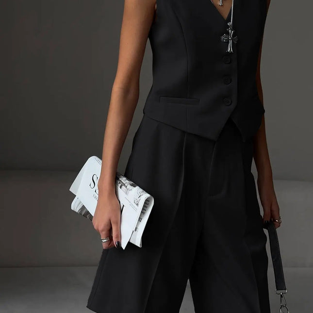 Sommer-Weste und Shorts Set