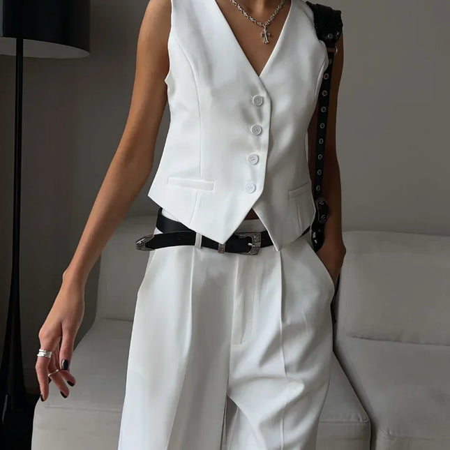 Sommer-Weste und Shorts Set