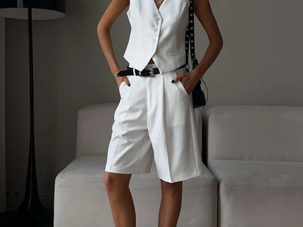 Sommer-Weste und Shorts Set