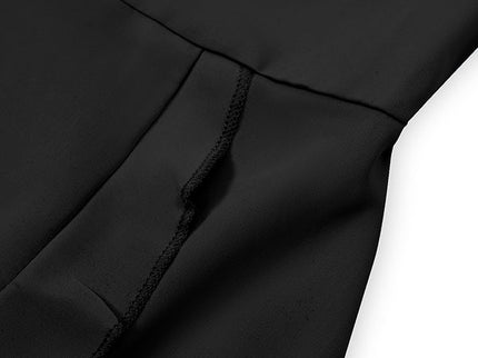 Verspieltes Rüschen-Minikleid mit gebundener Taille und ausgestellten Ärmeln