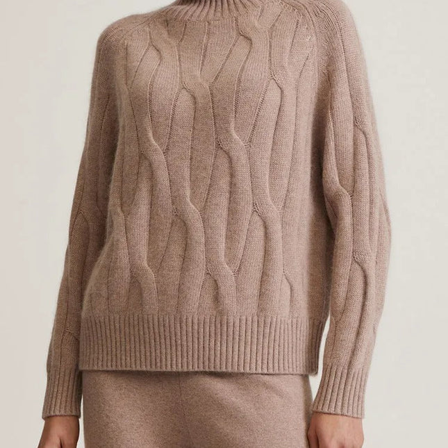 Rollkragenpullover aus Kaschmir