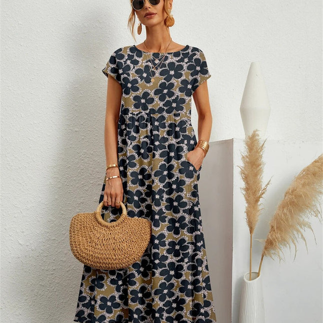 Locker geschnittenes Sommerkleid für Damen