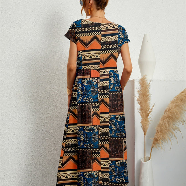 Locker geschnittenes Sommerkleid für Damen