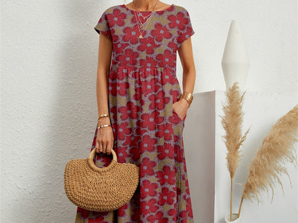 Locker geschnittenes Sommerkleid für Damen