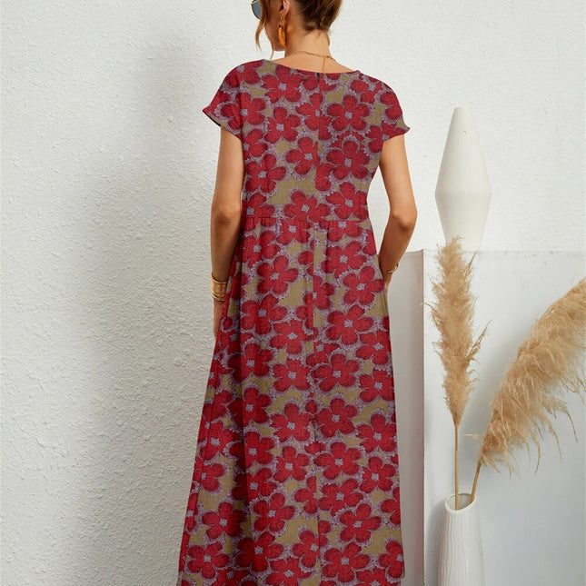 Locker geschnittenes Sommerkleid für Damen