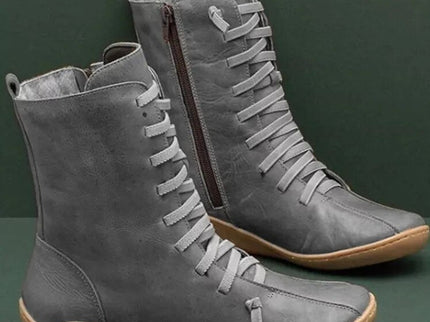 Damenstiefel aus Naturleder