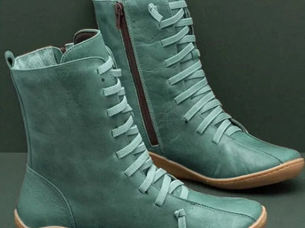 Damenstiefel aus Naturleder