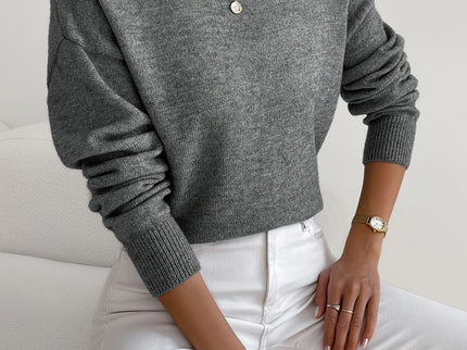 Gemütlicher eleganter Rollkragenpullover