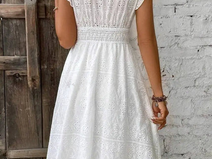 Kleid mit Flügelärmeln