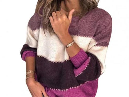 Gestreifter Pullover